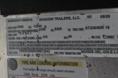 2027 SHADOW LQ SERIES Living Quarters