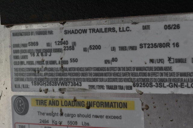 2027 SHADOW LQ SERIES Living Quarters