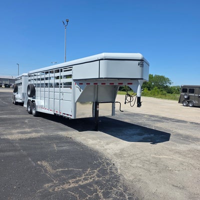 2027 VALLEY TRAILERS 6'8 X 20' GOOSE NECK Base