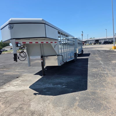 2027 VALLEY TRAILERS 6'8 X 20' GOOSE NECK Base