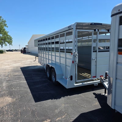 2027 VALLEY TRAILERS 6'8 X 20' GOOSE NECK Base