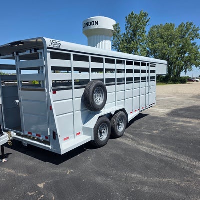 2027 VALLEY TRAILERS 6'8 X 20' GOOSE NECK Base