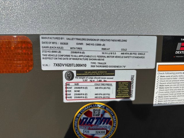 2026 Valley GOOSNECK Trailer